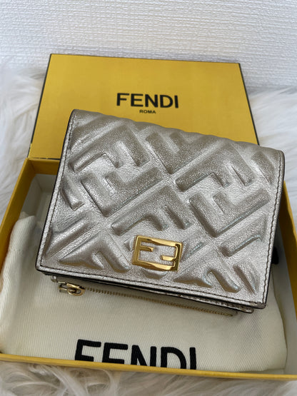 Fendi Gold Wallets A-15497