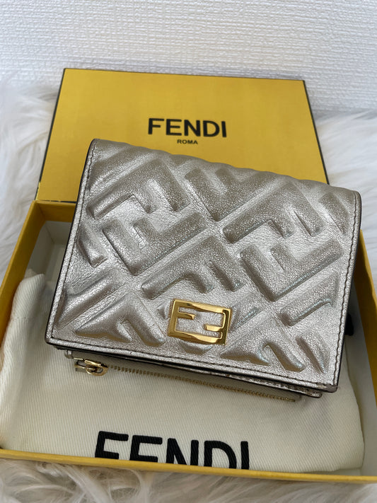 Fendi Gold Wallets A-15497