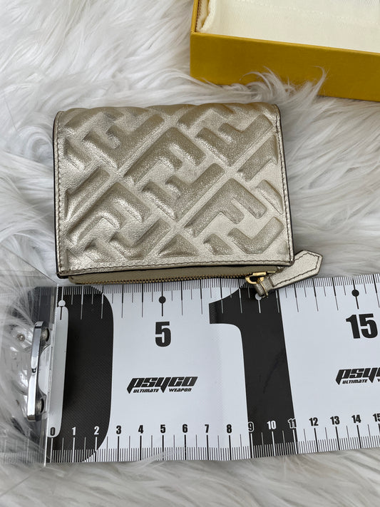 Fendi Gold Wallets A-15497