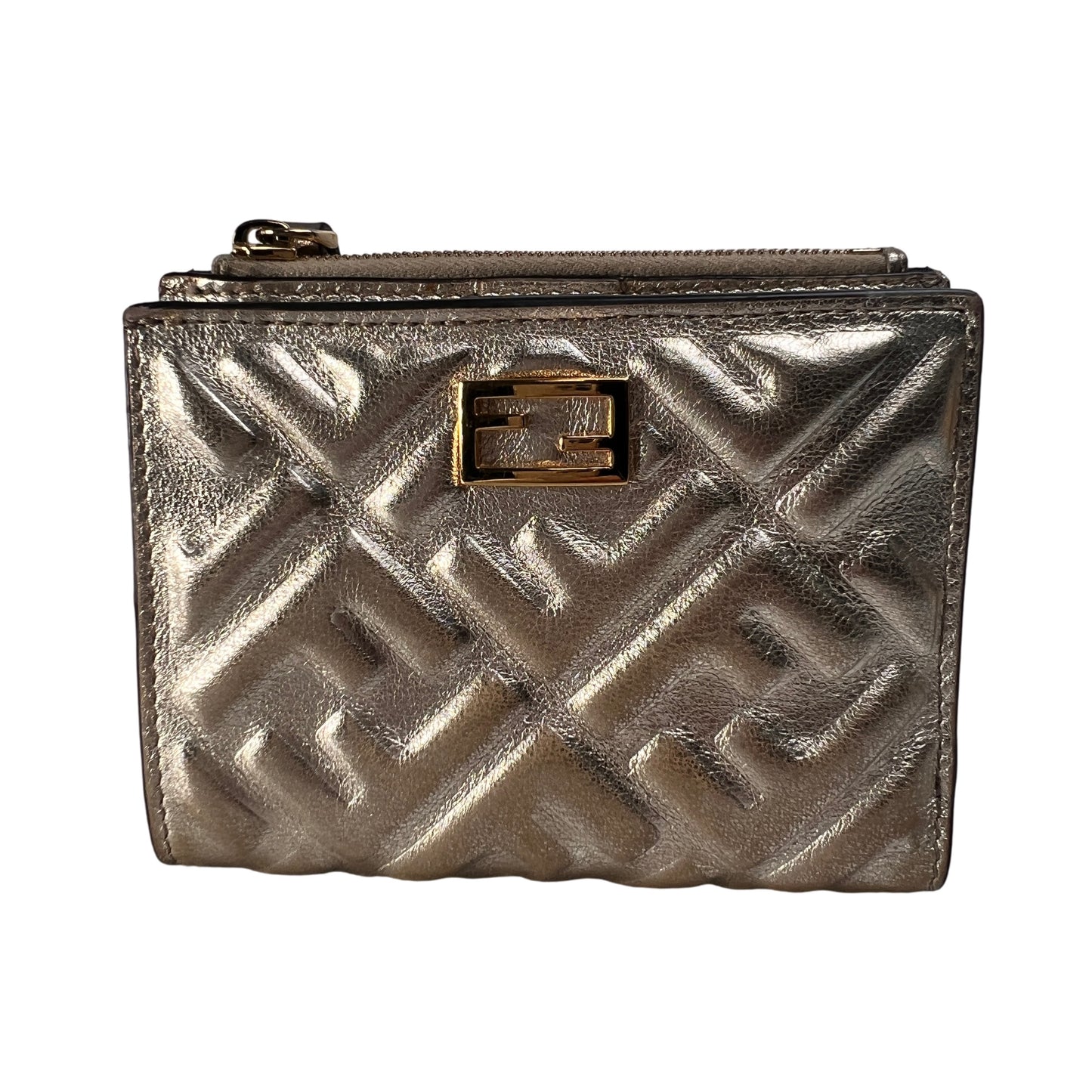 Fendi Gold Wallets A-15497