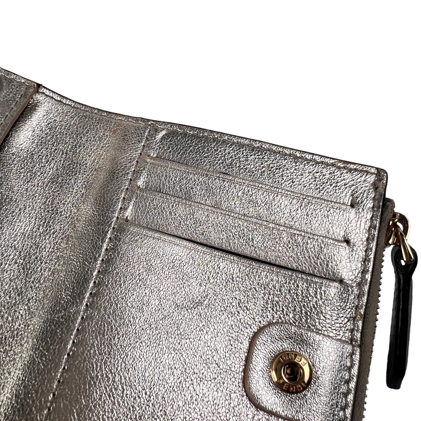 Fendi Gold Wallets A-15497