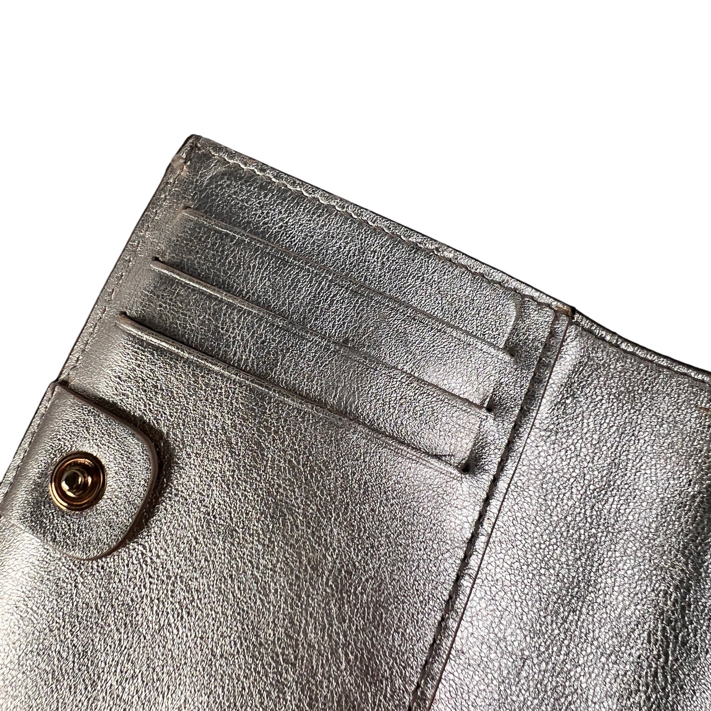 Fendi Gold Wallets A-15497