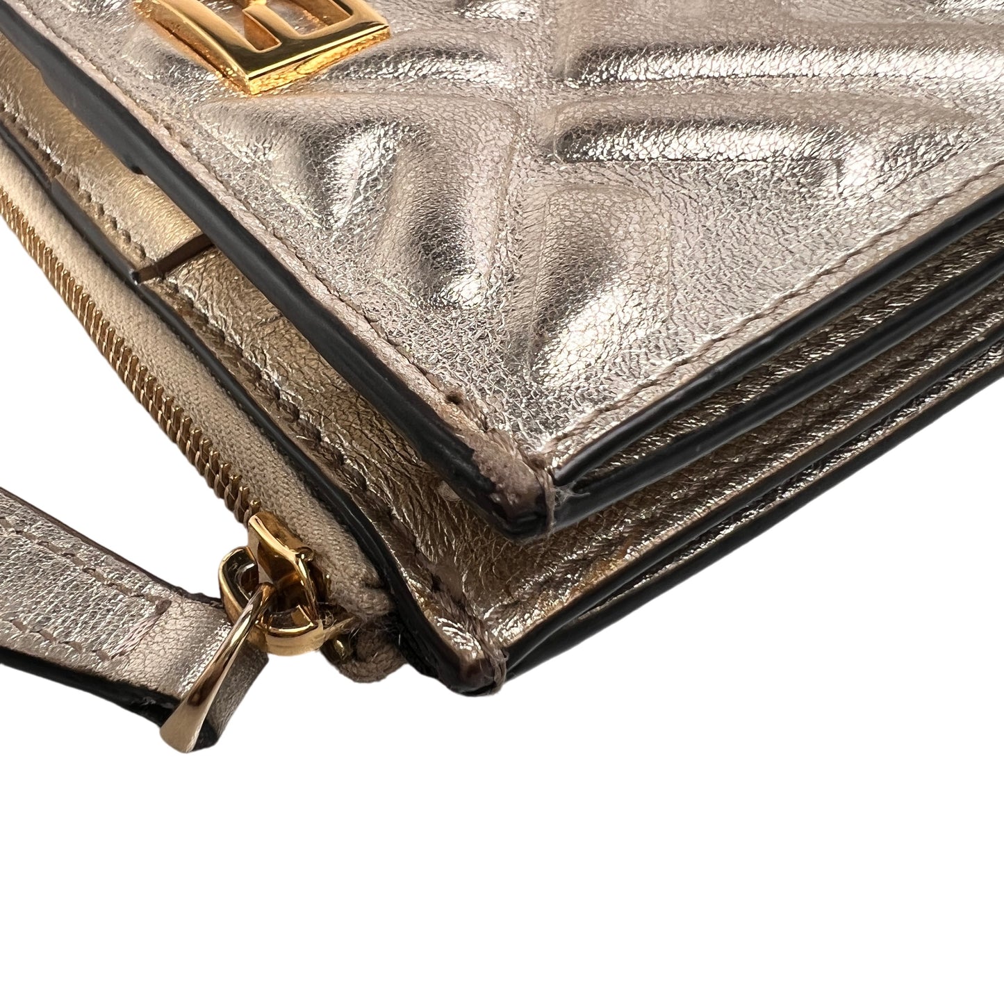 Fendi Gold Wallets A-15497