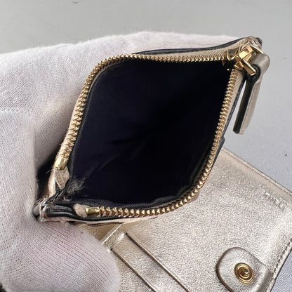 Fendi Gold Wallets A-15497