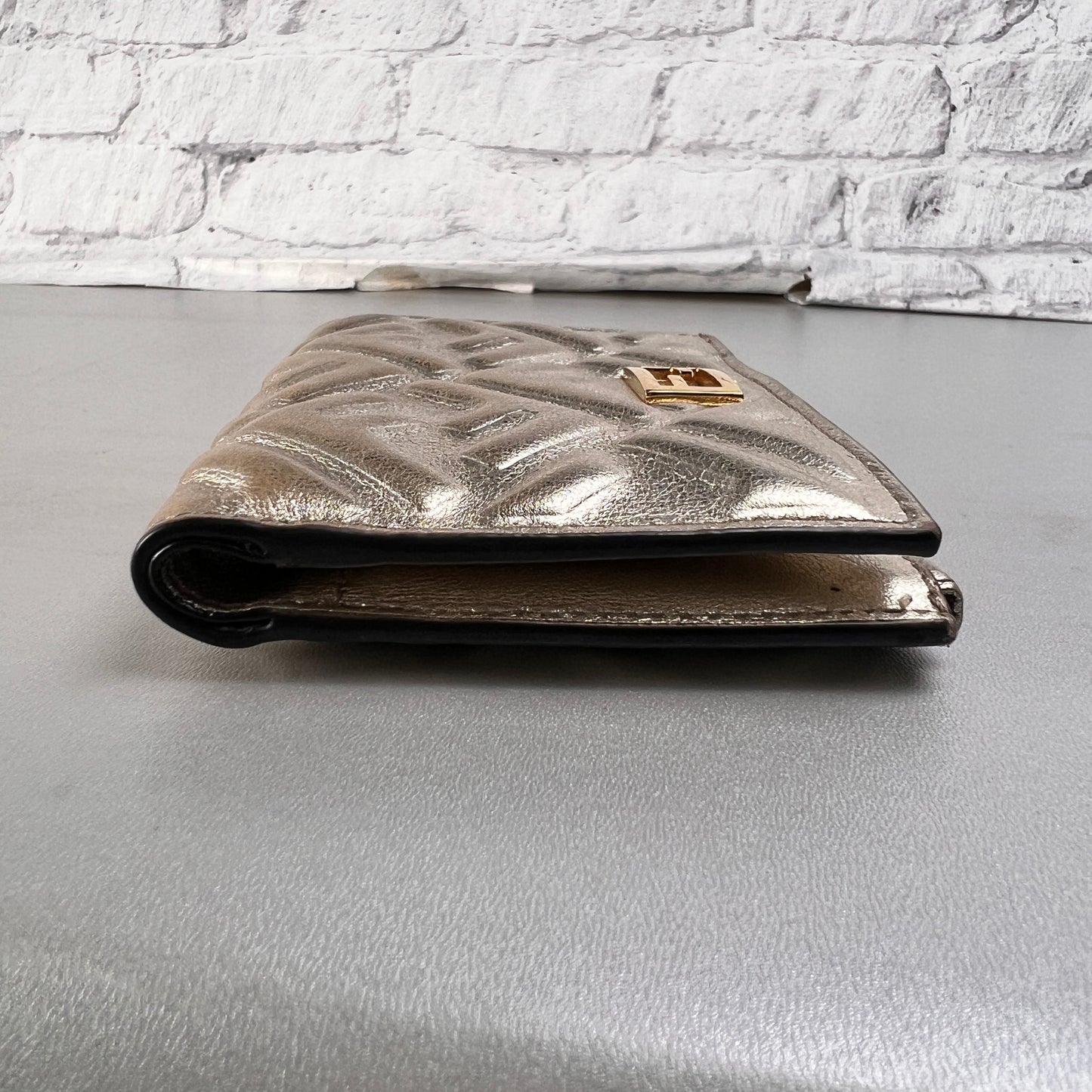 Fendi Gold Wallets A-15497