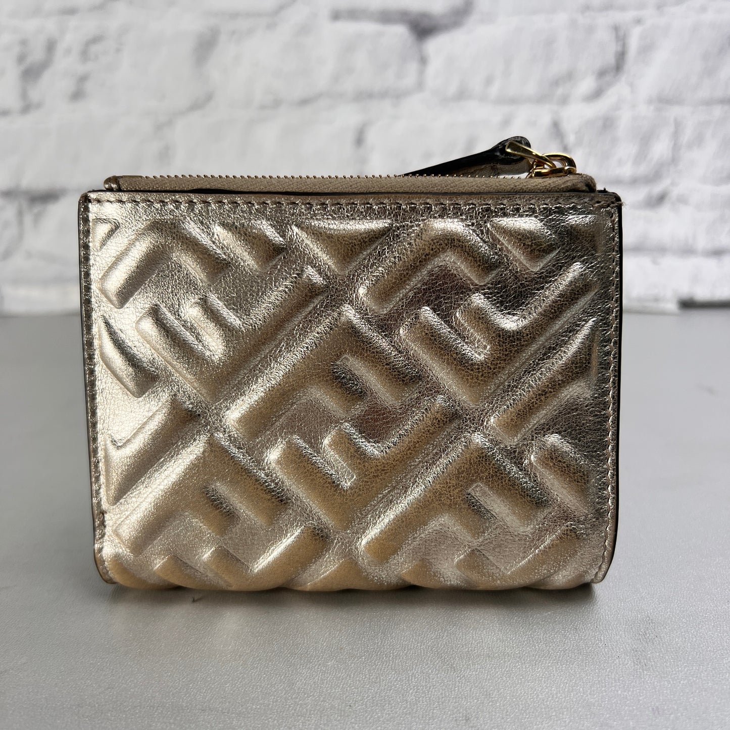 Fendi Gold Wallets A-15497