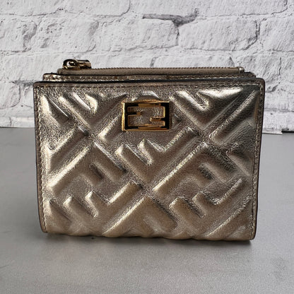 Fendi Gold Wallets A-15497