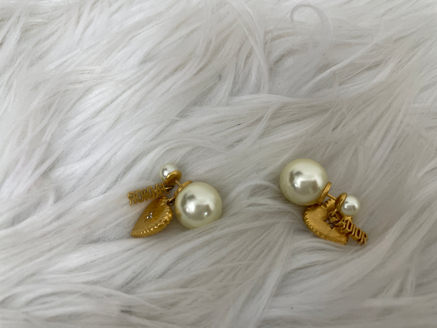 Dior Gold Earrings A-15498