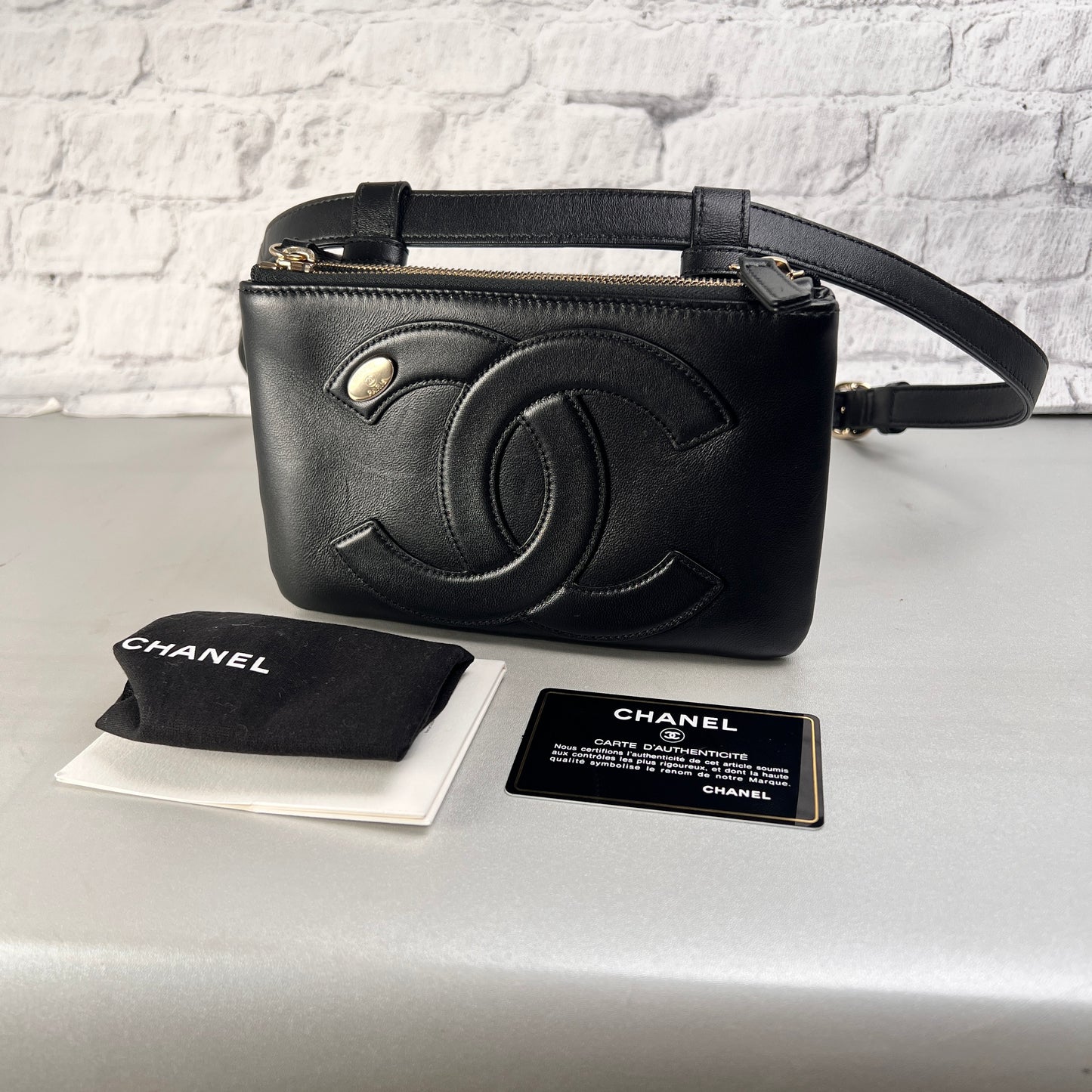 Chanel Black Pouches A-15511