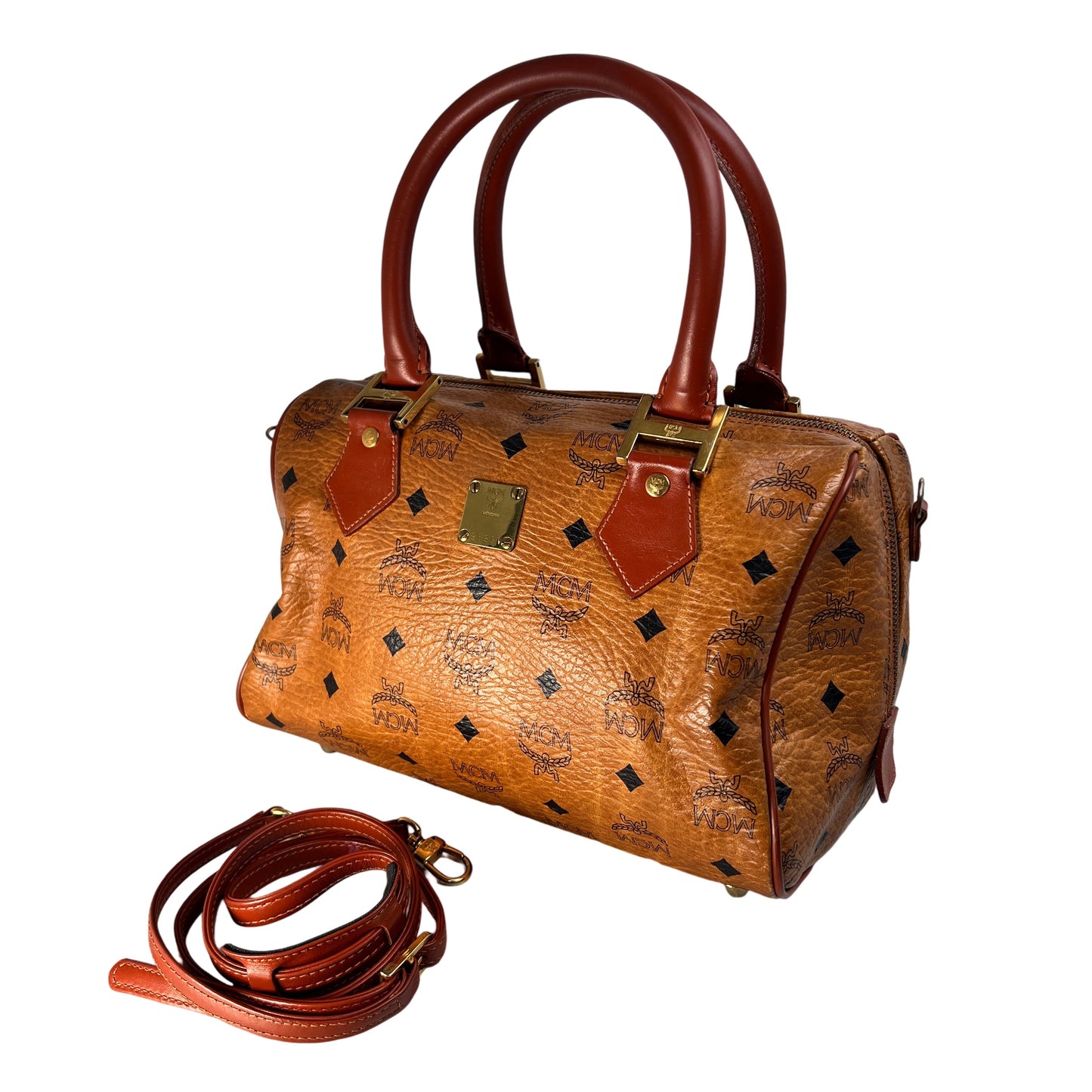 MCM Brown Handle Bags A-15519