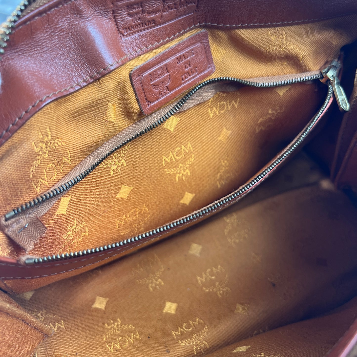 MCM Brown Handle Bags A-15519