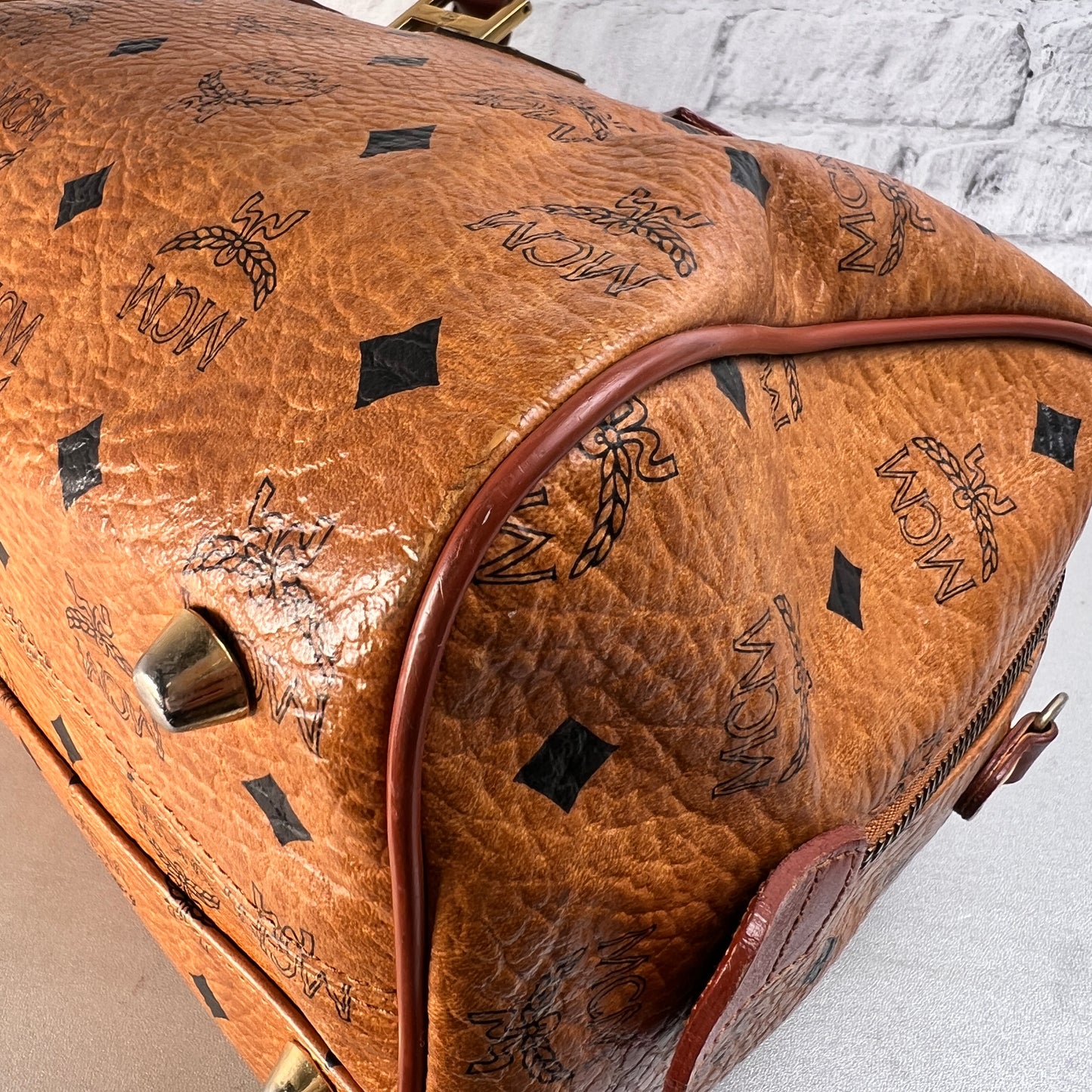 MCM Brown Handle Bags A-15519