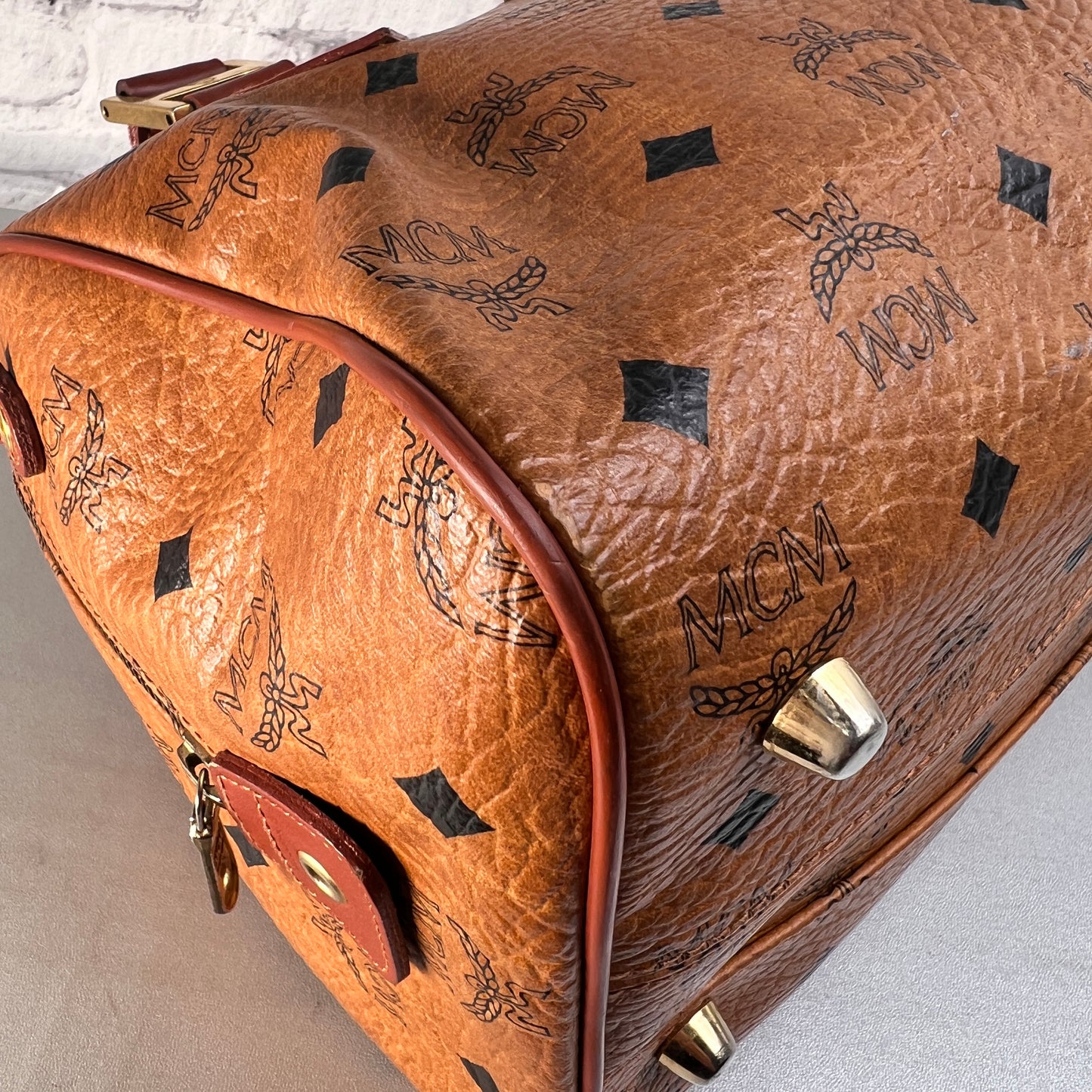 MCM Brown Handle Bags A-15519