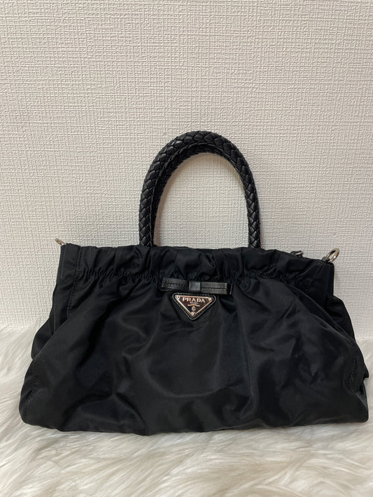 Prada Black Handle Bags A-15521