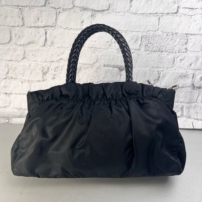 Prada Black Handle Bags A-15521