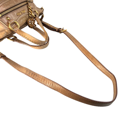 Miu Miu Beige Handle Bags A-15522