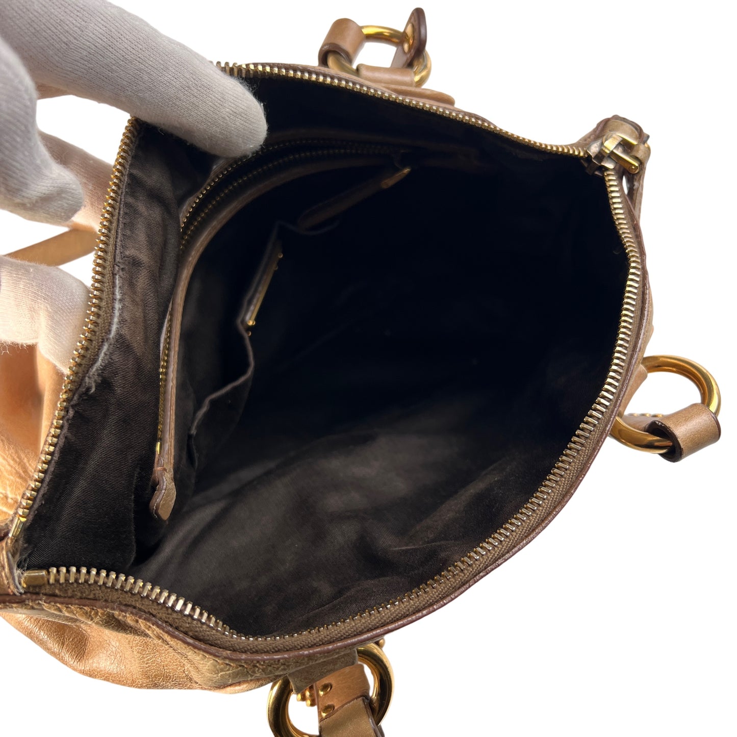 Miu Miu Beige Handle Bags A-15522