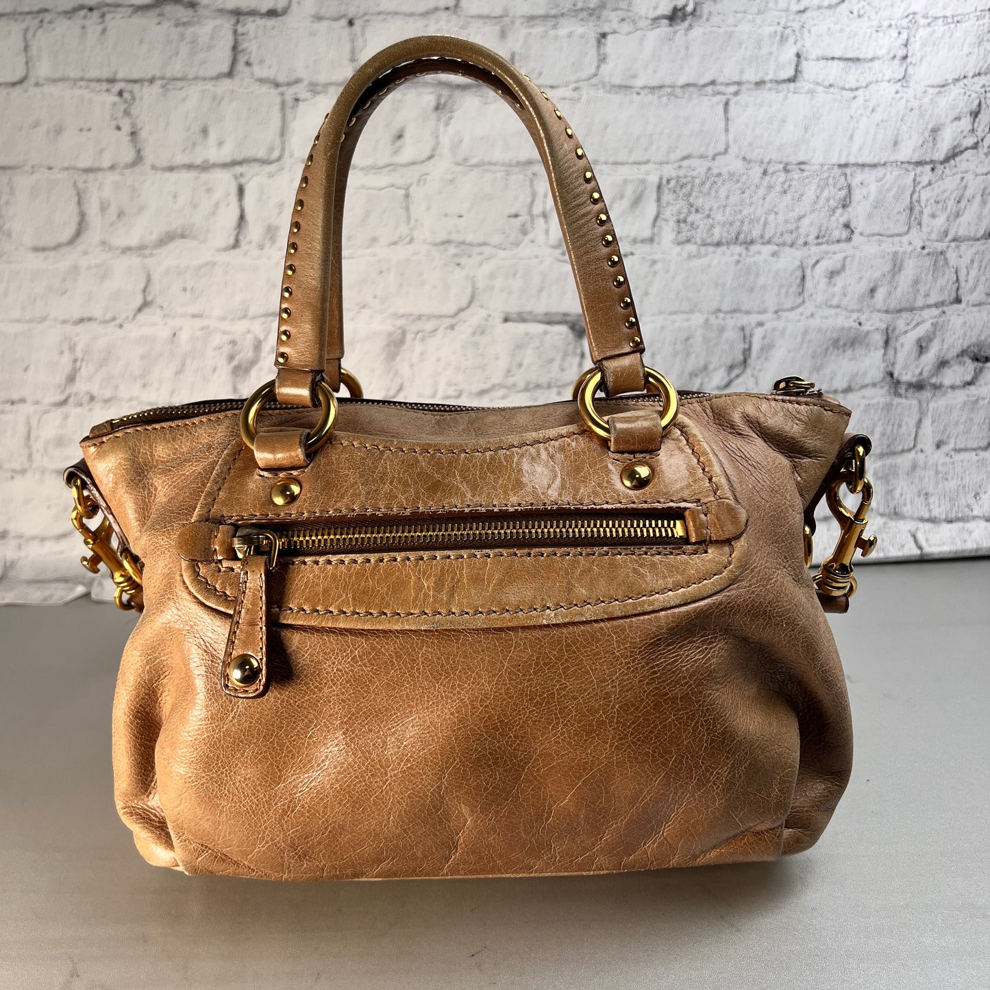 Miu Miu Beige Handle Bags A-15522