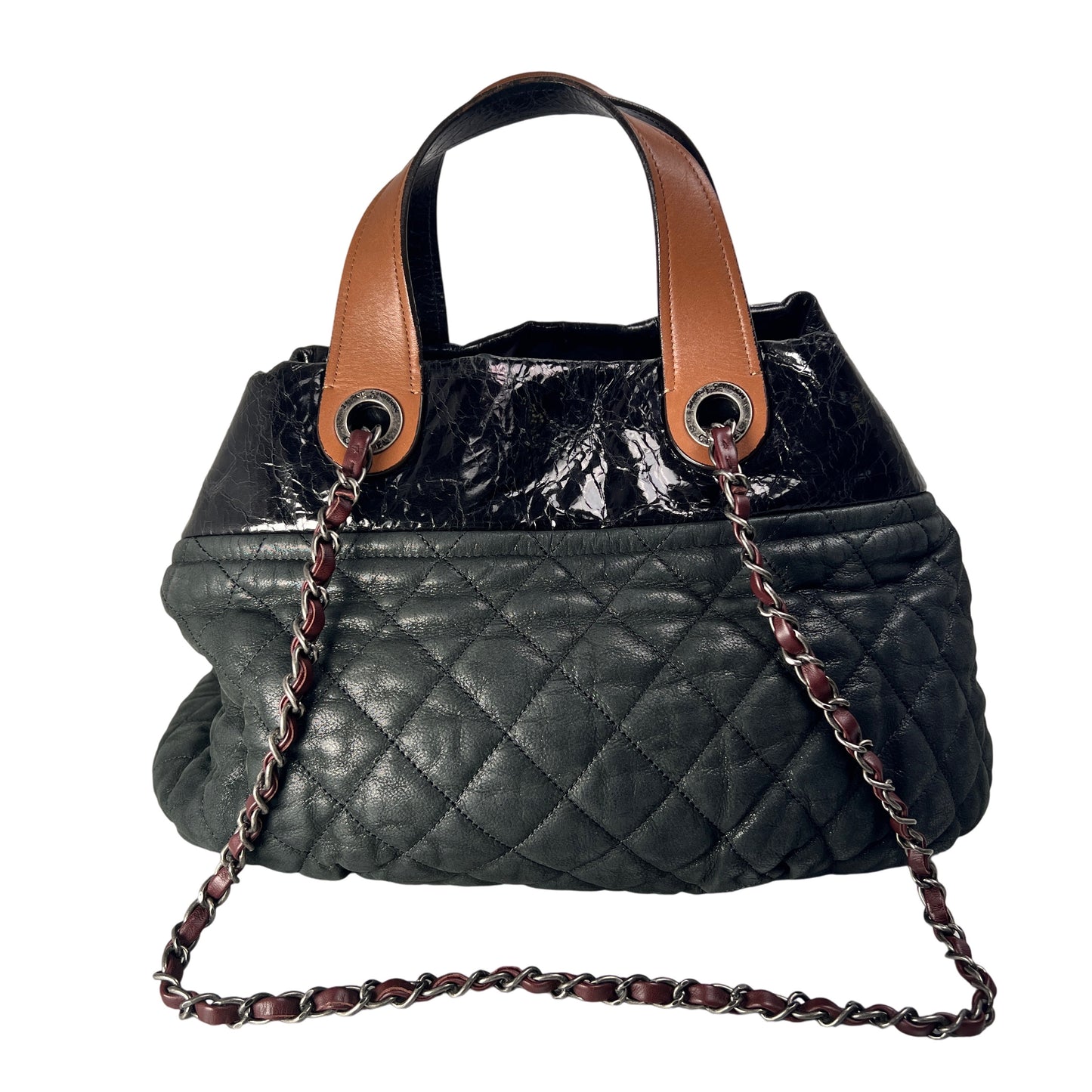 Chanel Green Handle Bags A-15524
