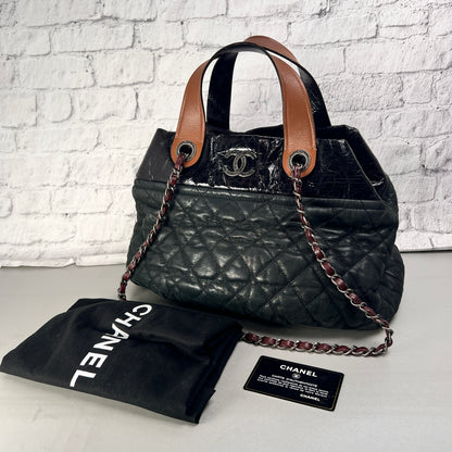 Chanel Green Handle Bags A-15524