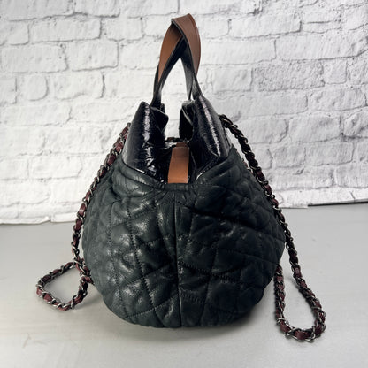 Chanel Green Handle Bags A-15524