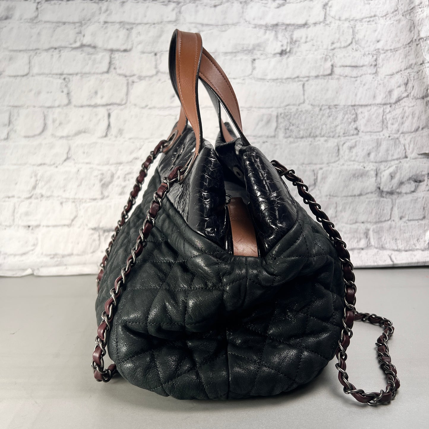 Chanel Green Handle Bags A-15524