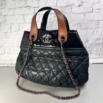 Chanel Green Handle Bags A-15524