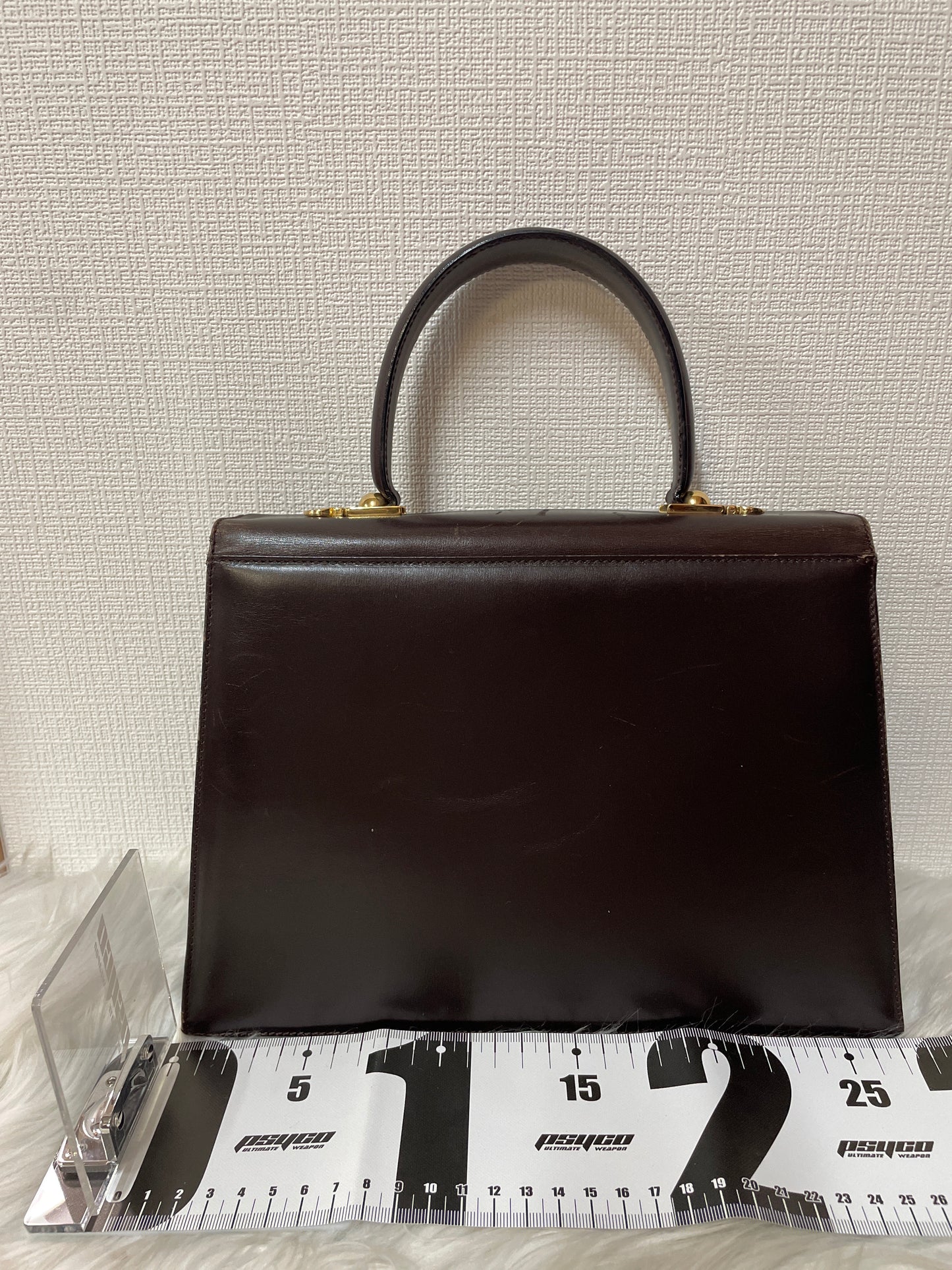 Ferragamo Brown Handle Bags A-15541