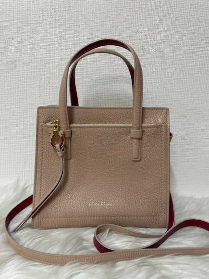 Ferragamo Pink Handle Bags A-15543