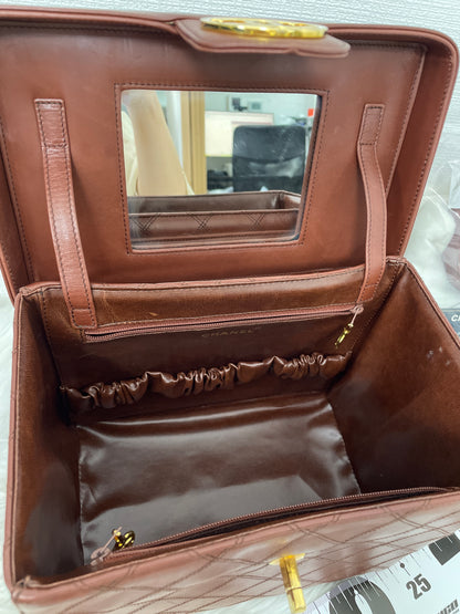 Chanel Brown Handle Bags A-15550