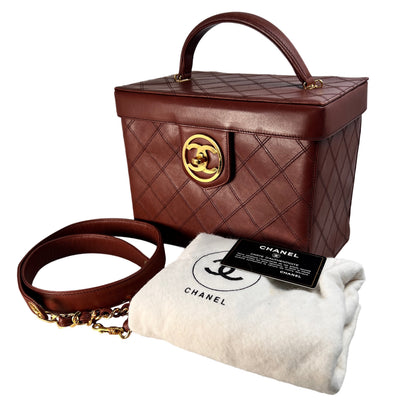 Chanel Brown Handle Bags A-15550