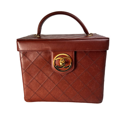 Chanel Brown Handle Bags A-15550