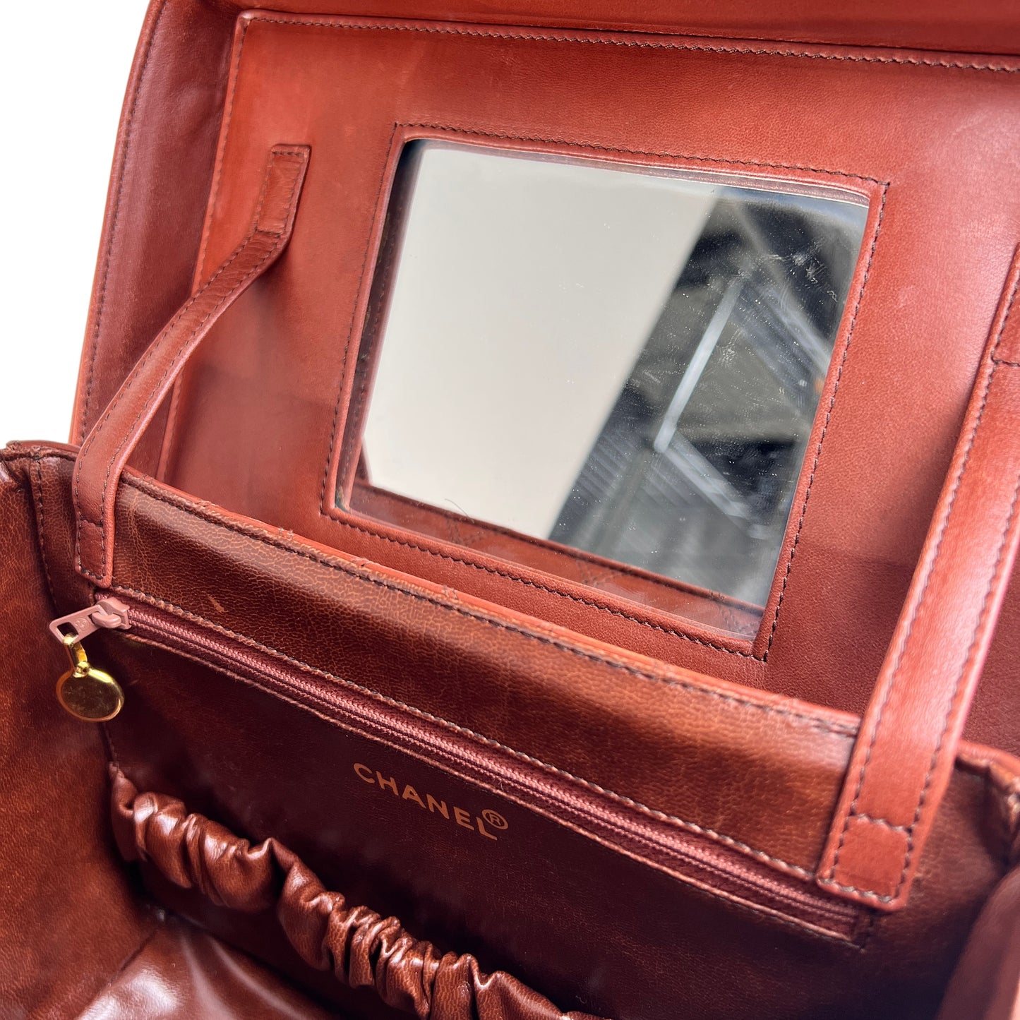 Chanel Brown Handle Bags A-15550