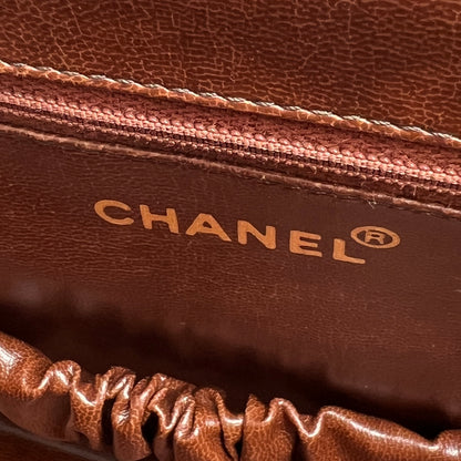 Chanel Brown Handle Bags A-15550