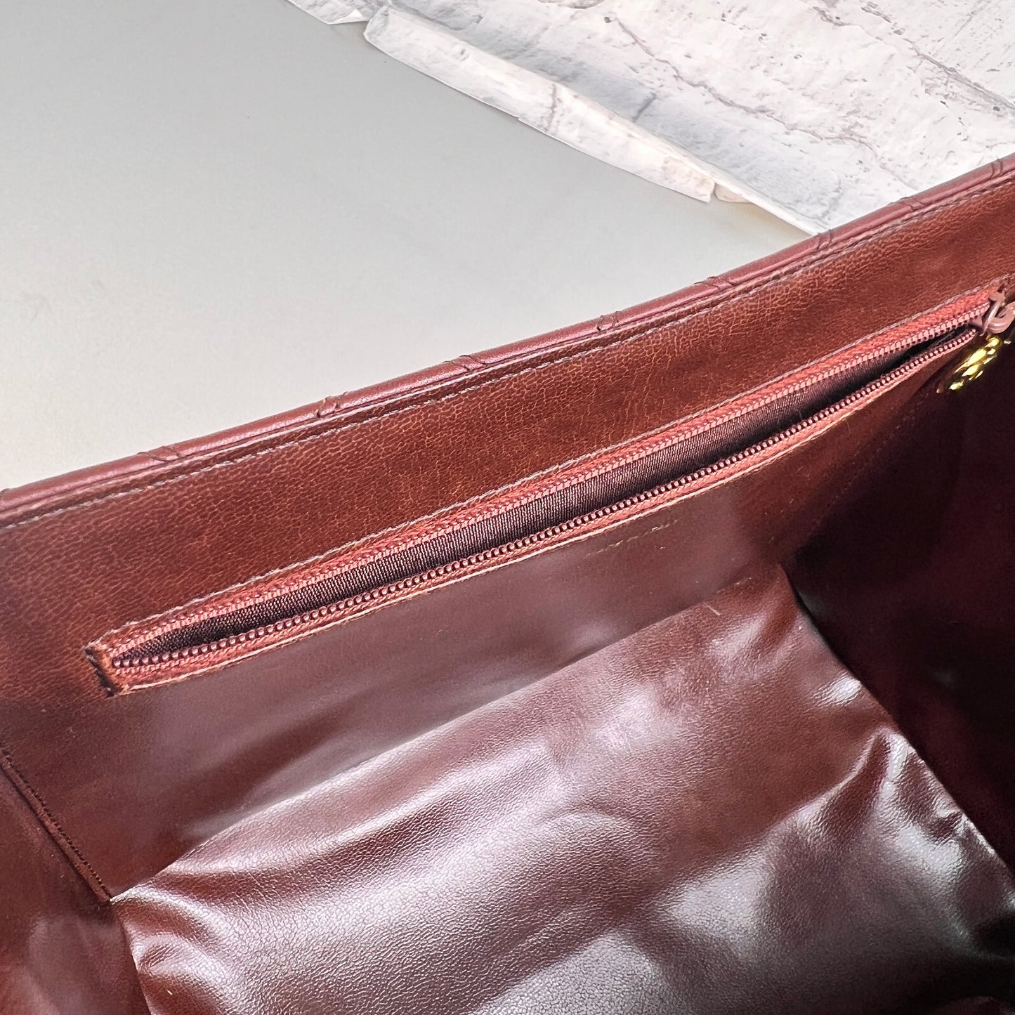 Chanel Brown Handle Bags A-15550