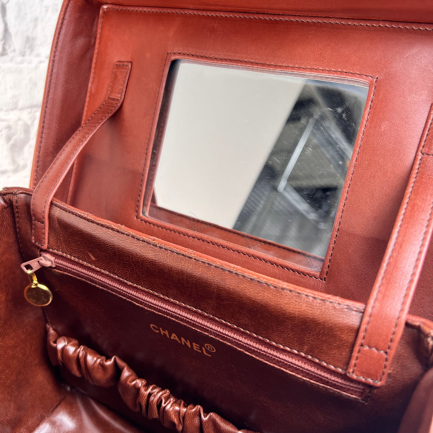 Chanel Brown Handle Bags A-15550