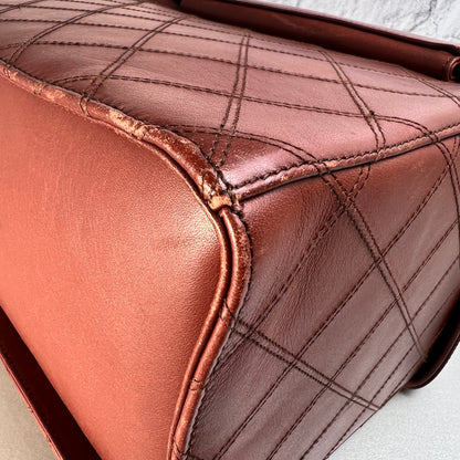 Chanel Brown Handle Bags A-15550