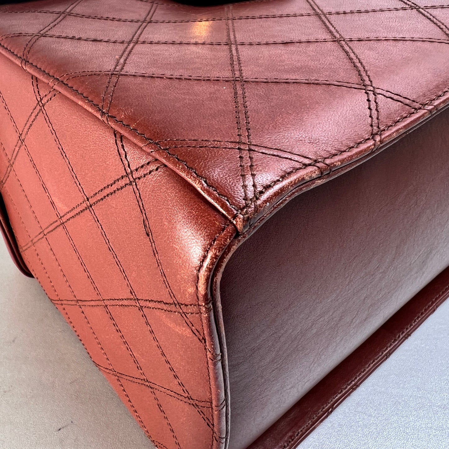 Chanel Brown Handle Bags A-15550