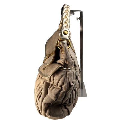 Miu Miu Beige Handle Bags A-15552
