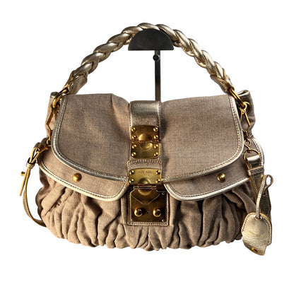 Miu Miu Beige Handle Bags A-15552