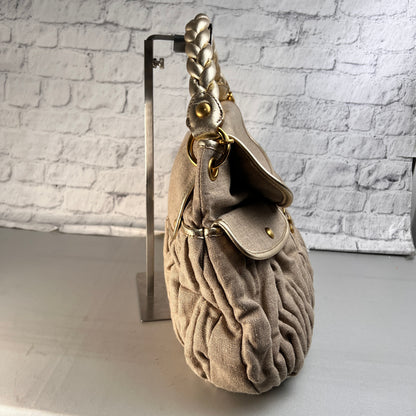 Miu Miu Beige Handle Bags A-15552