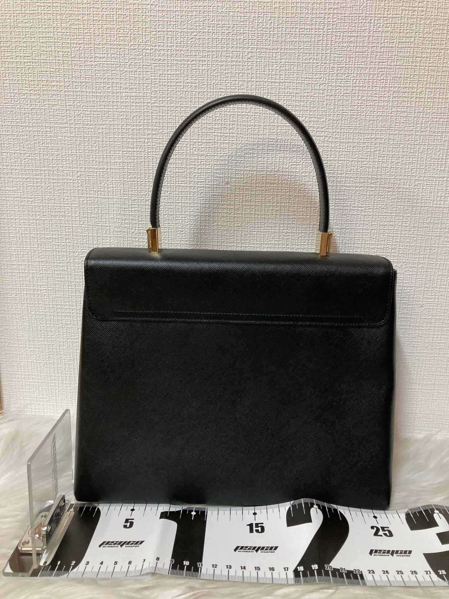 Ferragamo Black Handle Bags A-15554