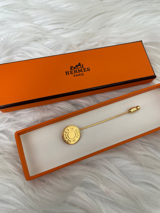 Hermes Gold Brooches A-15588