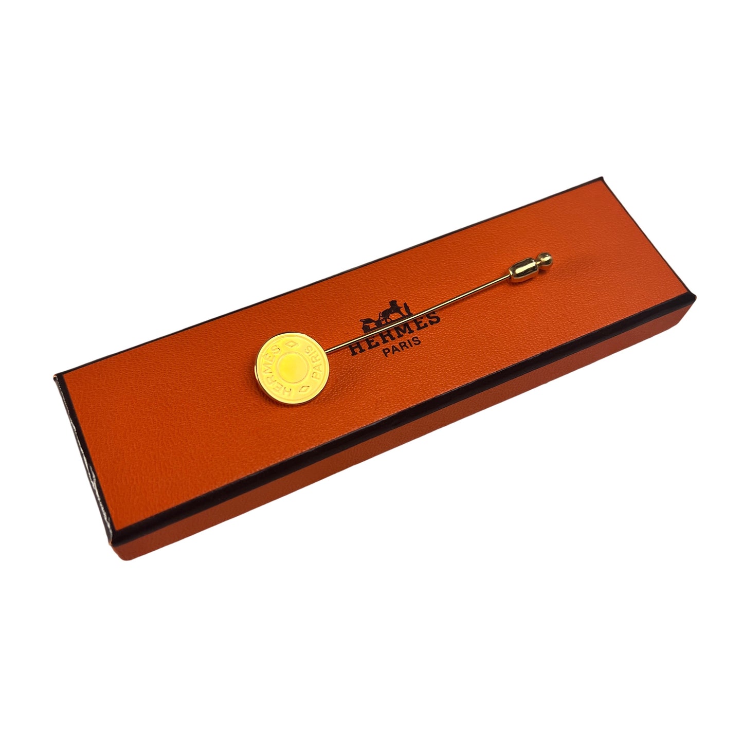 Hermes Gold Brooches A-15588