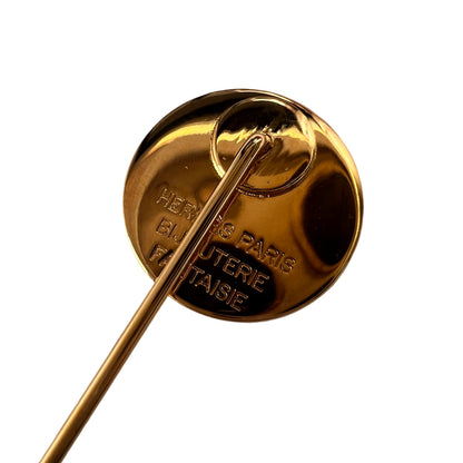 Hermes Gold Brooches A-15588