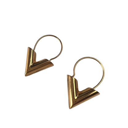 Louis Vuitton Gold Earrings A-15611