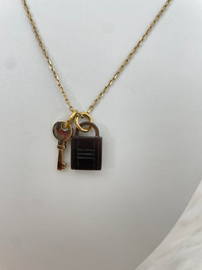 Hermes Gold Necklaces A-15612