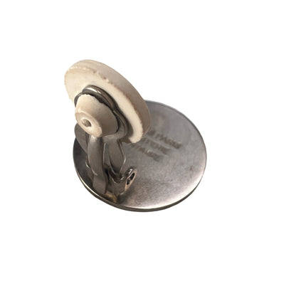 Hermes Silver Earrings A-15614