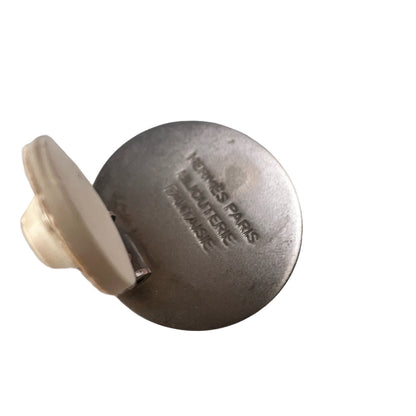 Hermes Silver Earrings A-15614