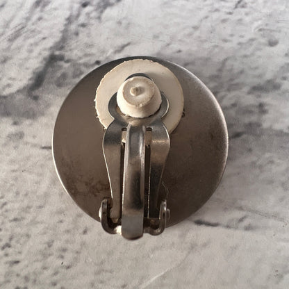 Hermes Silver Earrings A-15614